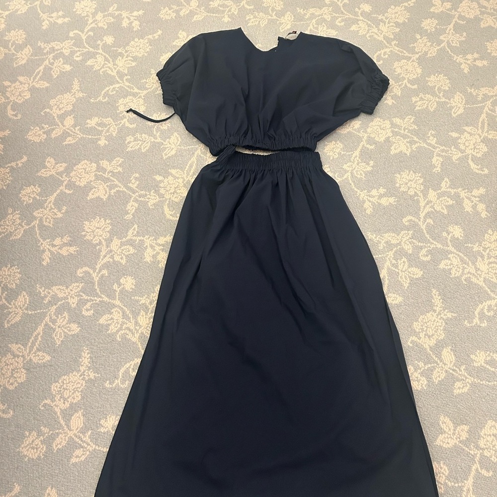 MONICA NERA Capri top and Capri skirt. selling both pieces as one set